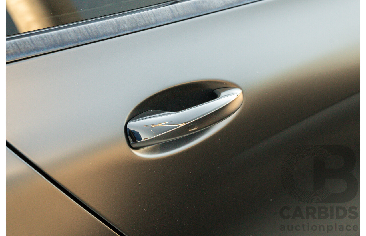07/2015 Mercedes Benz C63 S AMG 205 4d Wagon Diamond White / Matte Black Wrap Twin Turbo V8 4.0L