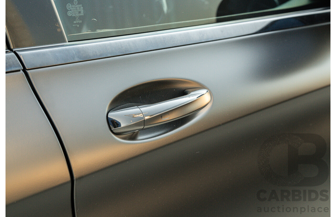 07/2015 Mercedes Benz C63 S AMG 205 4d Wagon Diamond White / Matte Black Wrap Twin Turbo V8 4.0L