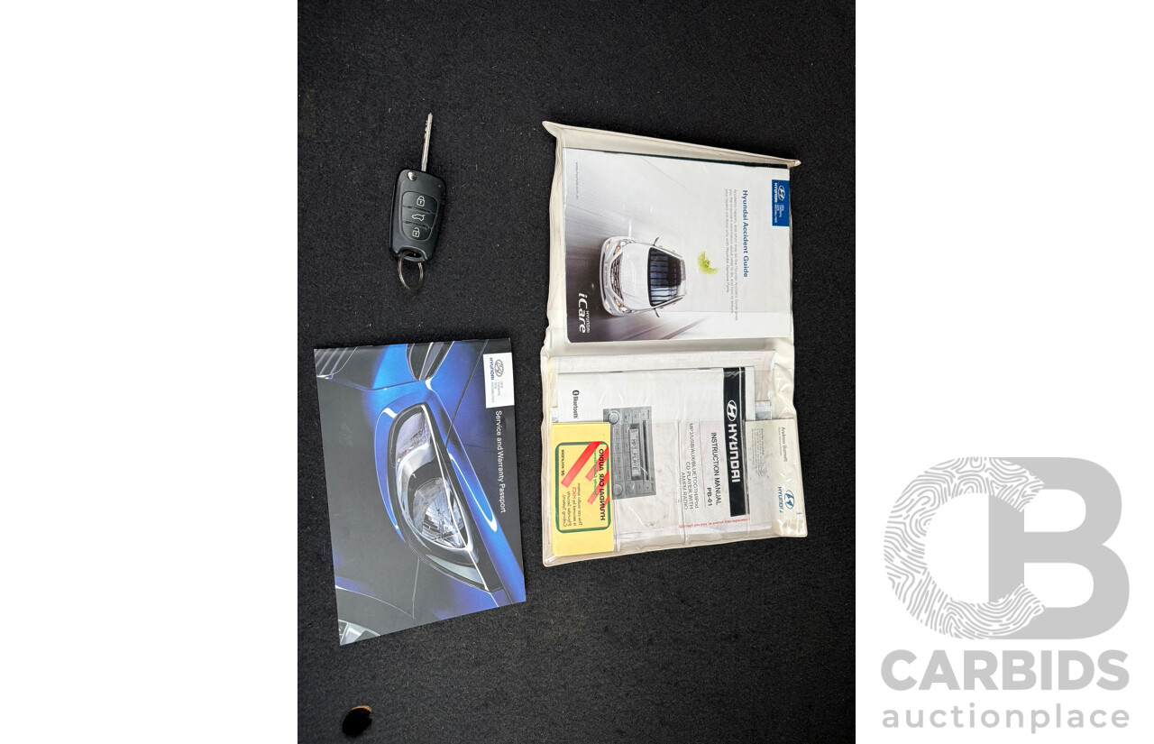 11/2011 Hyundai I20 Active PB MY12 3d Hatchback Silver 1.4L