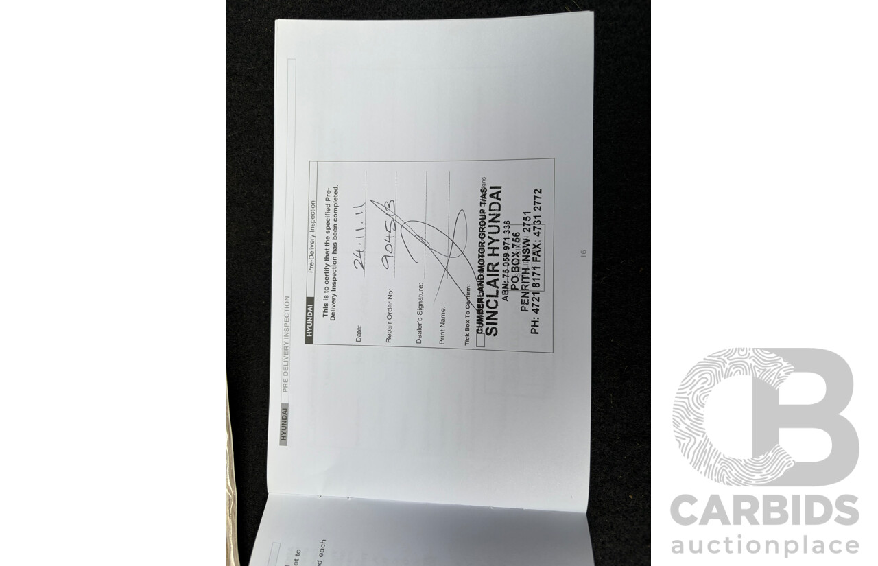 11/2011 Hyundai I20 Active PB MY12 3d Hatchback Silver 1.4L