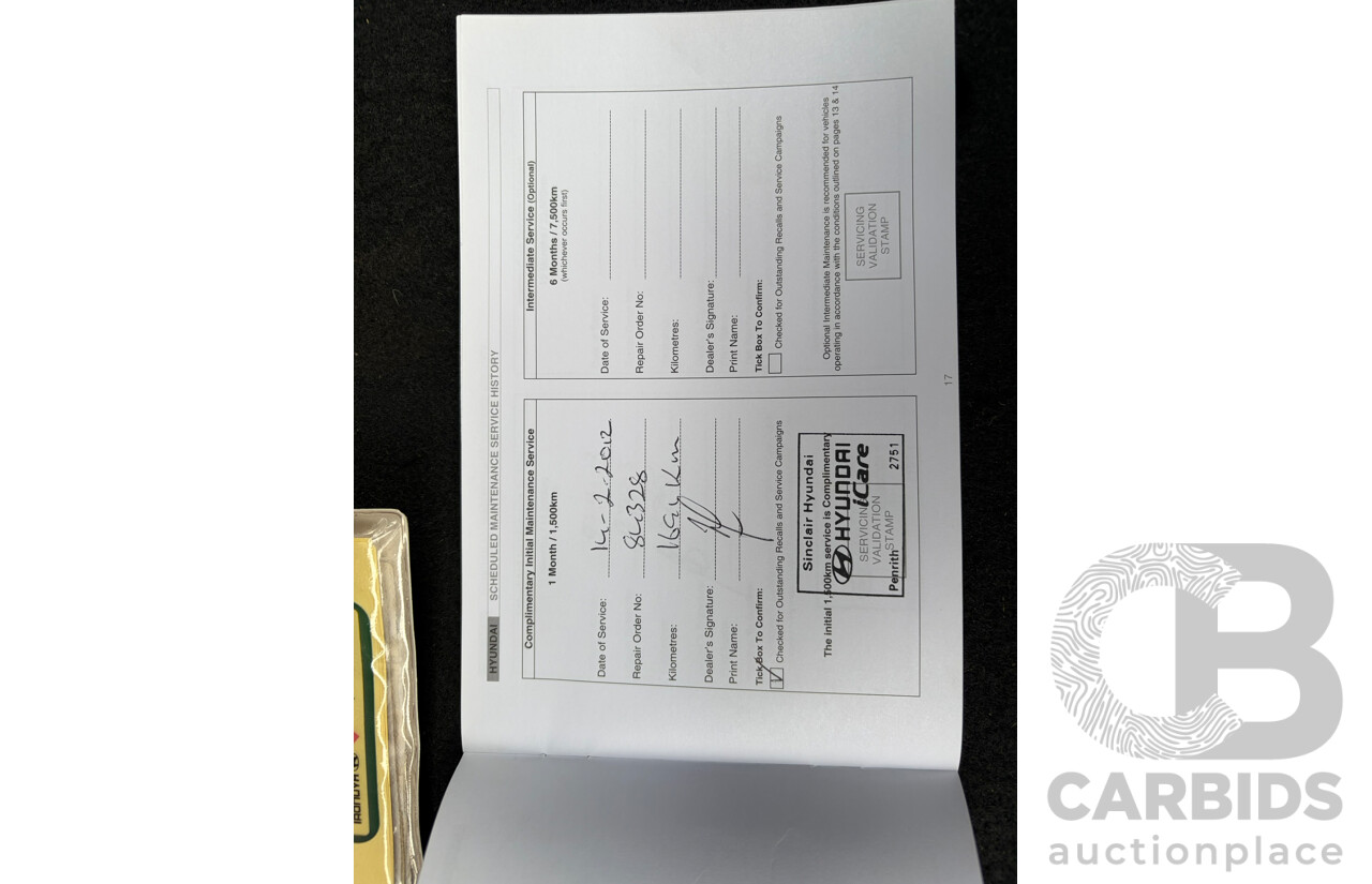 11/2011 Hyundai I20 Active PB MY12 3d Hatchback Silver 1.4L