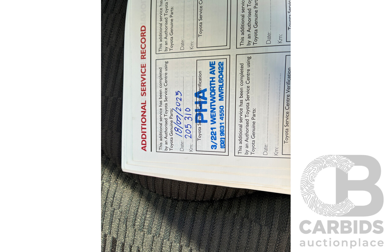 03/2010 Toyota Rav4 CV (4x4) ACA33R 4d Wagon Red 2.4L