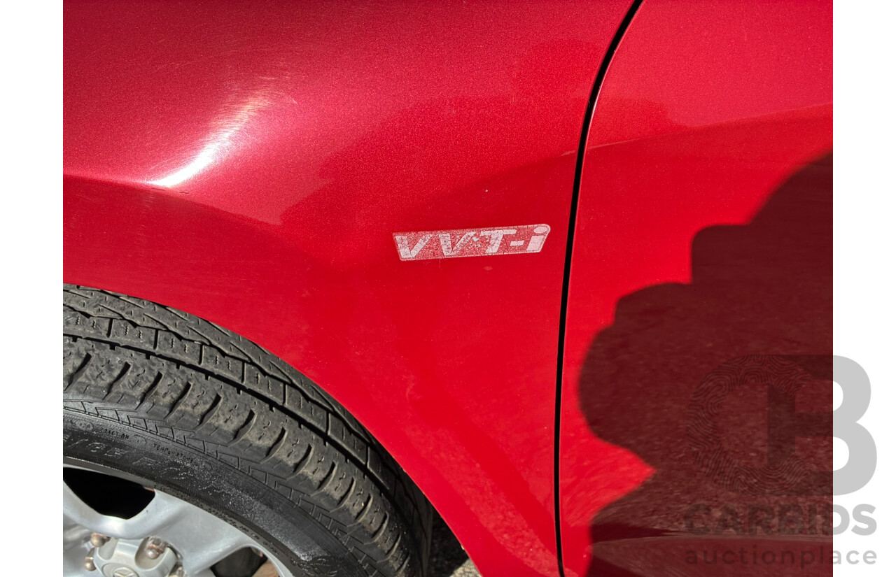 03/2010 Toyota Rav4 CV (4x4) ACA33R 4d Wagon Red 2.4L
