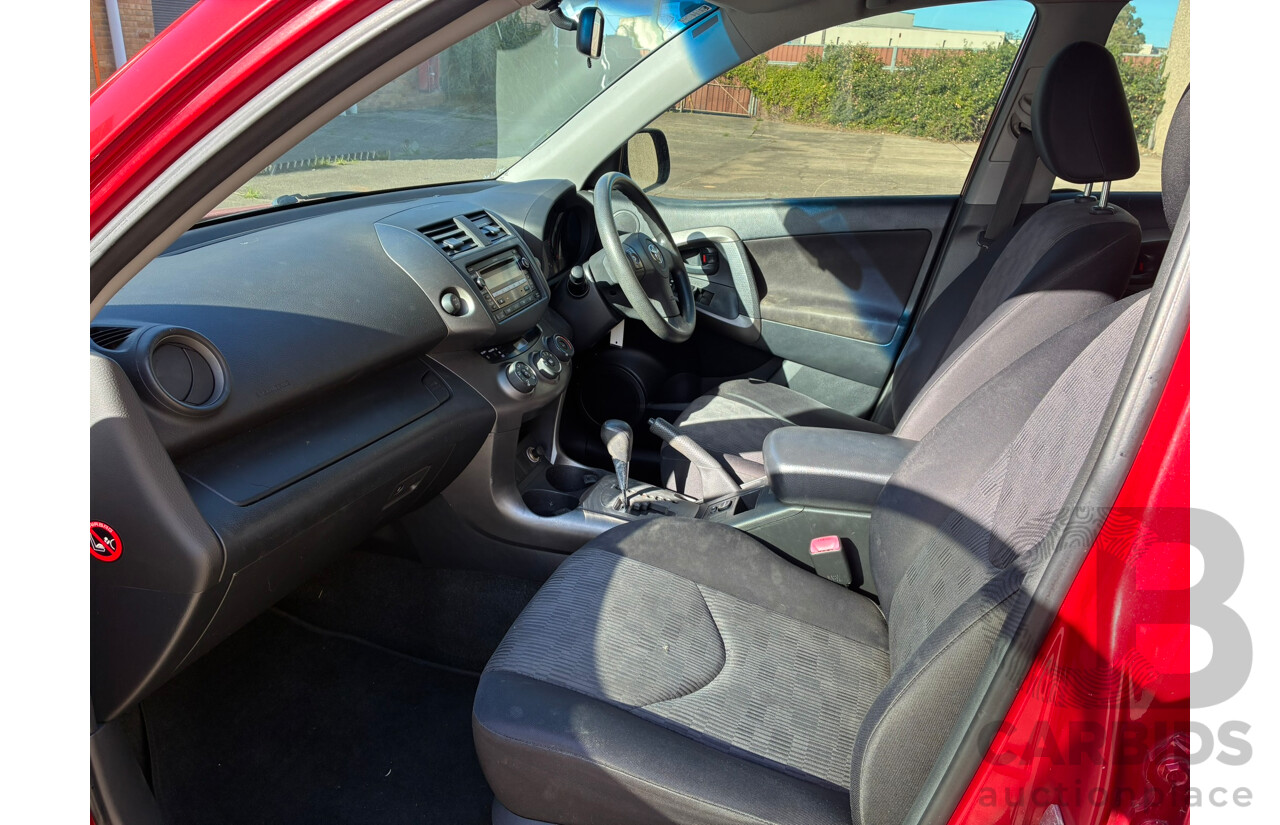 03/2010 Toyota Rav4 CV (4x4) ACA33R 4d Wagon Red 2.4L