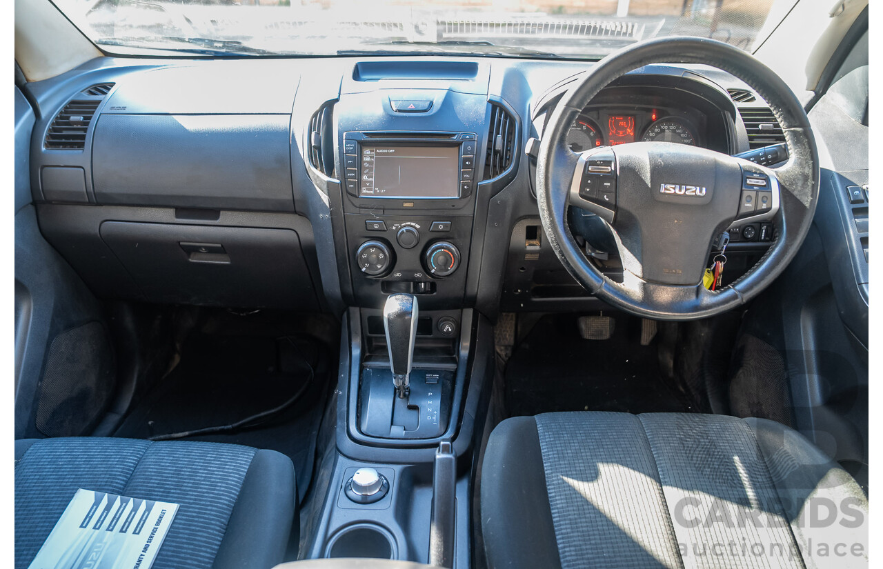 11/2017 Isuzu D-Max SX (4x4) TF MY17 Crew C/Chas White Turbo Diesel 3.0L