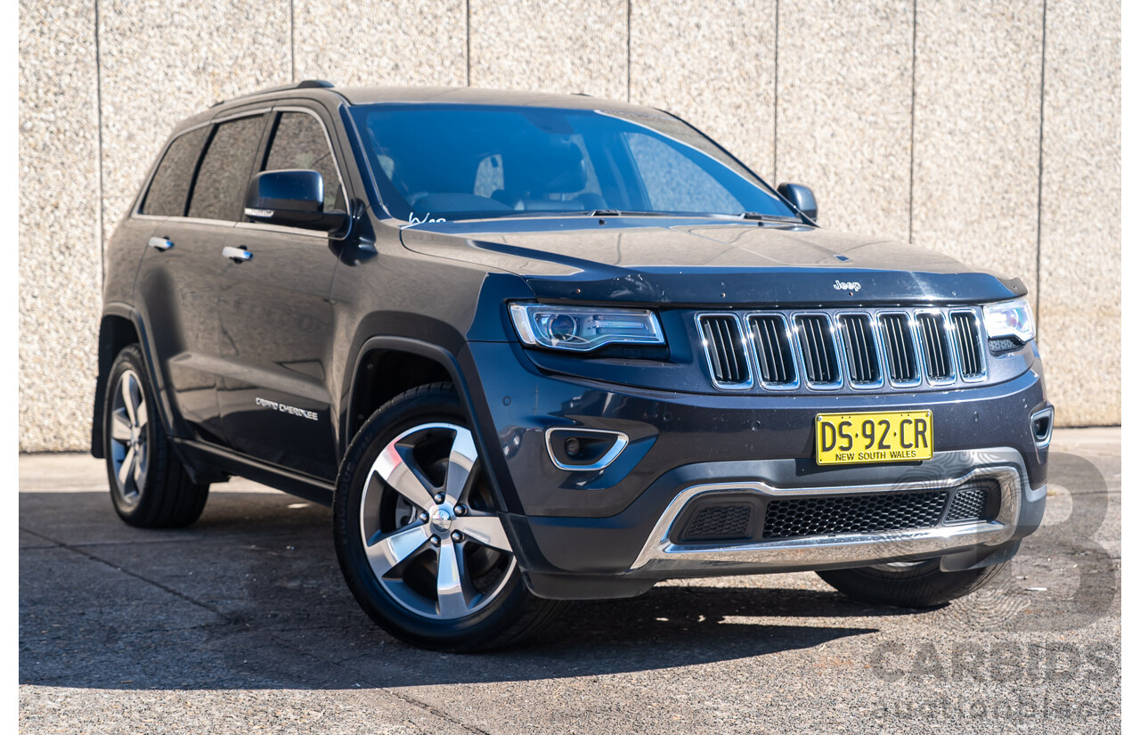 04/2016 Jeep Grand Cherokee LIMITED (4x4) WK MY15 4d Wagon Grey Turbo Diesel 3.0L