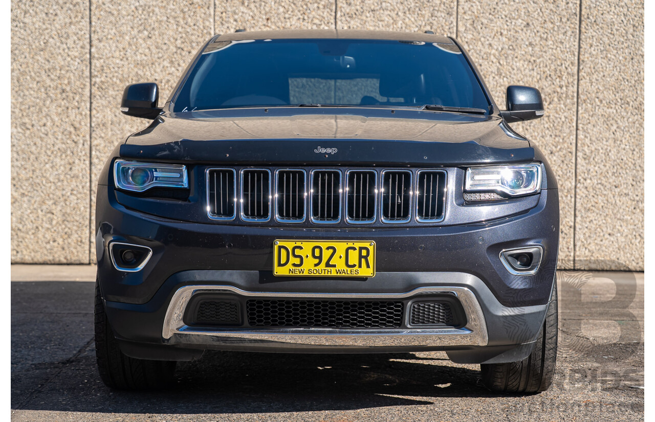04/2016 Jeep Grand Cherokee LIMITED (4x4) WK MY15 4d Wagon Grey Turbo Diesel 3.0L