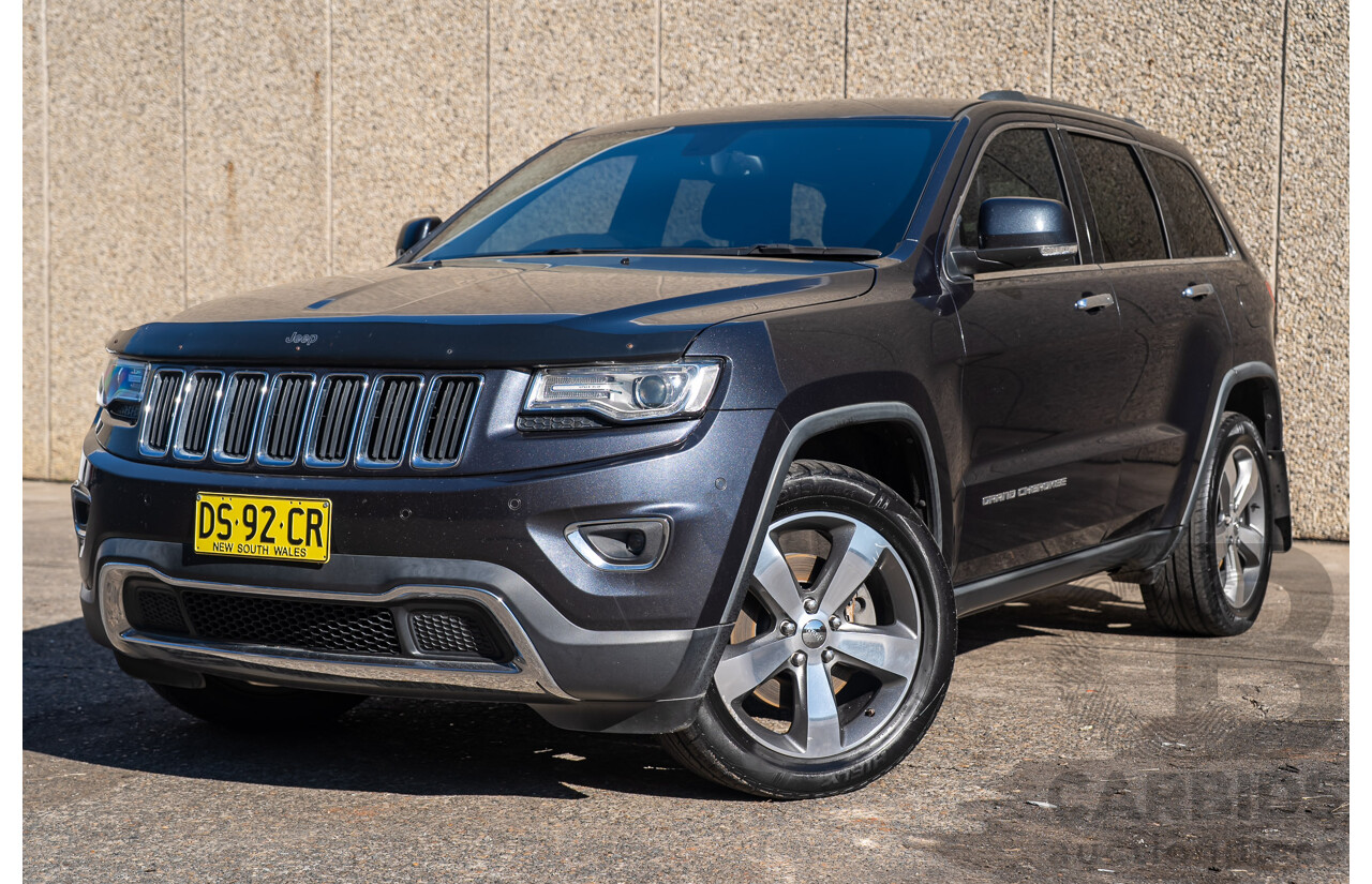 04/2016 Jeep Grand Cherokee LIMITED (4x4) WK MY15 4d Wagon Grey Turbo Diesel 3.0L