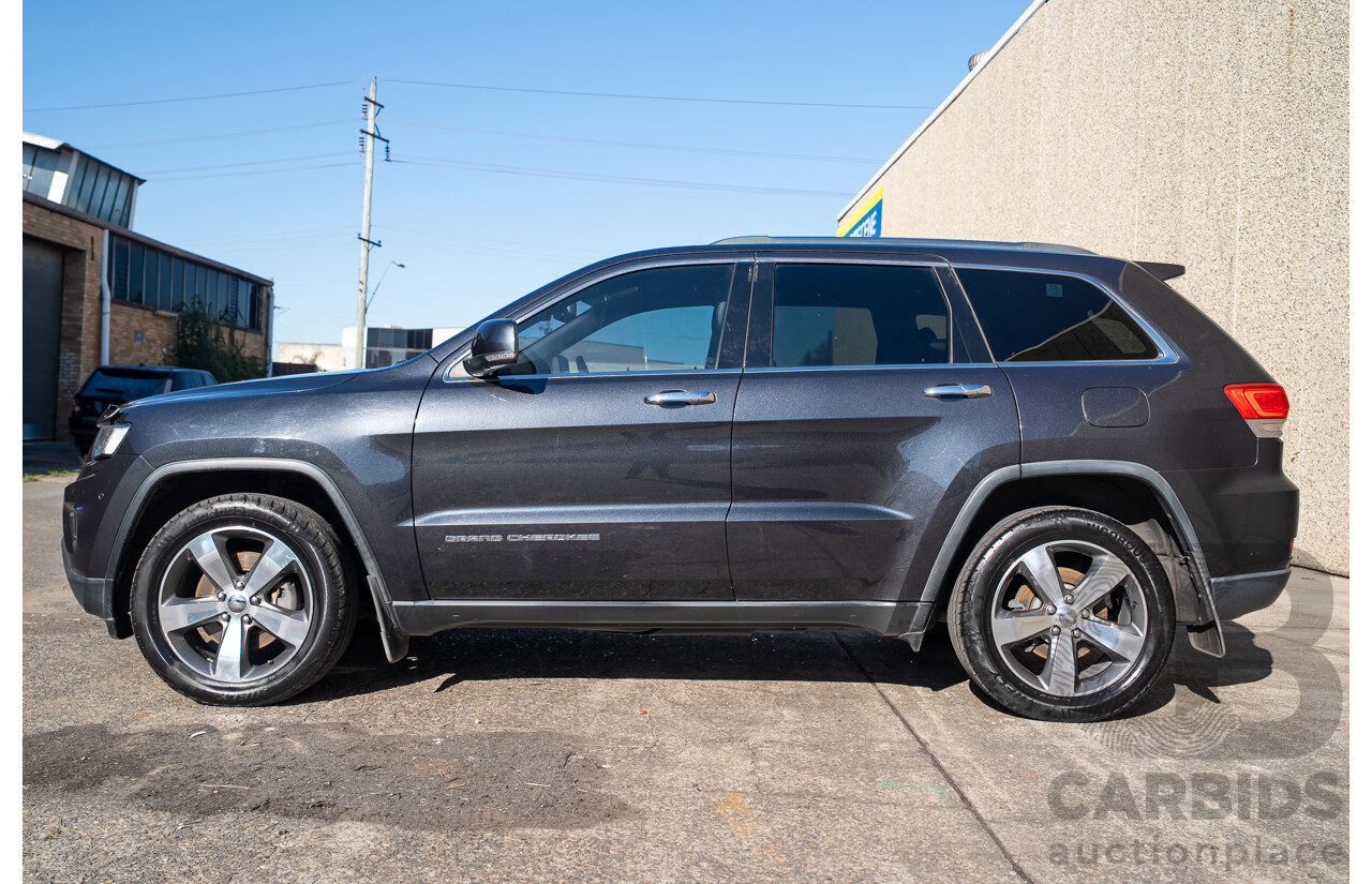 04/2016 Jeep Grand Cherokee LIMITED (4x4) WK MY15 4d Wagon Grey Turbo Diesel 3.0L