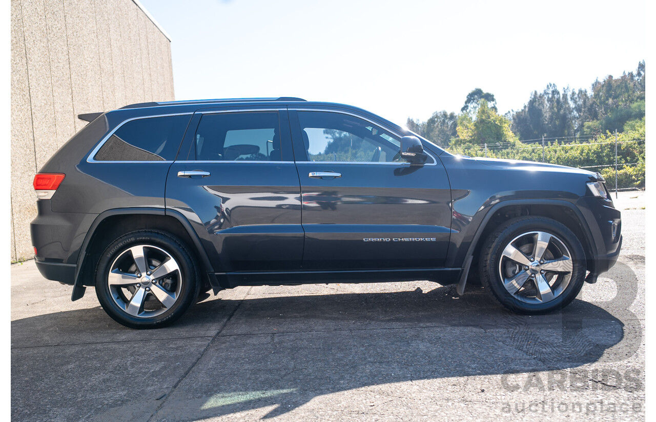 04/2016 Jeep Grand Cherokee LIMITED (4x4) WK MY15 4d Wagon Grey Turbo Diesel 3.0L
