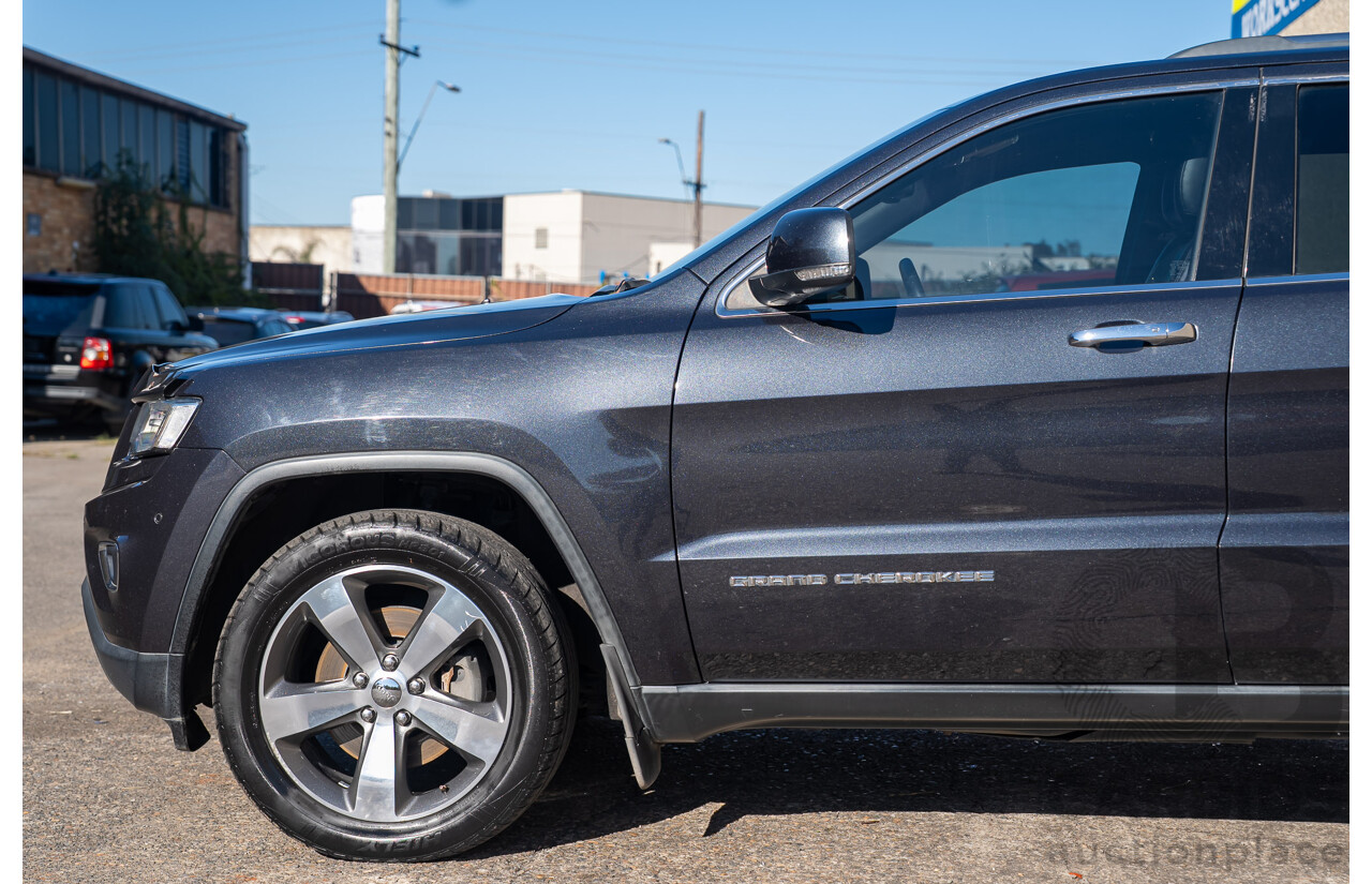 04/2016 Jeep Grand Cherokee LIMITED (4x4) WK MY15 4d Wagon Grey Turbo Diesel 3.0L
