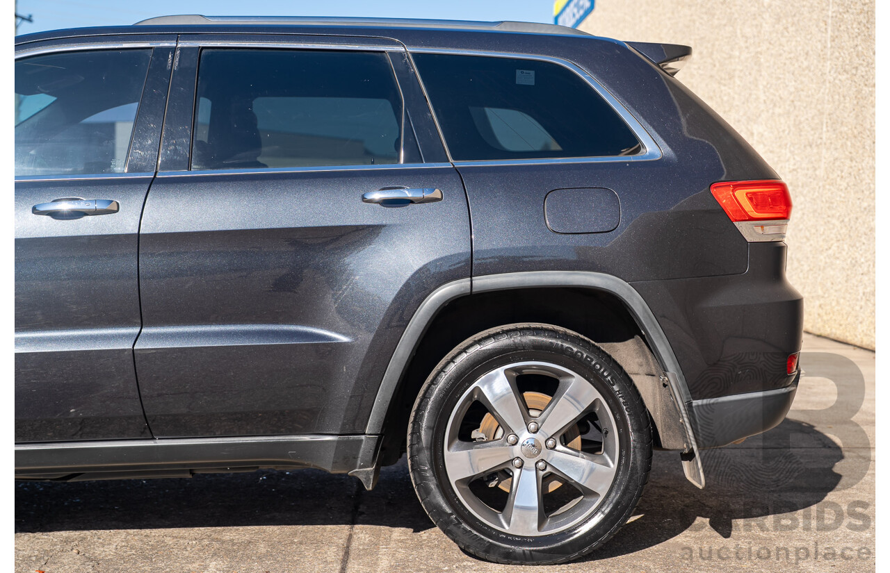 04/2016 Jeep Grand Cherokee LIMITED (4x4) WK MY15 4d Wagon Grey Turbo Diesel 3.0L