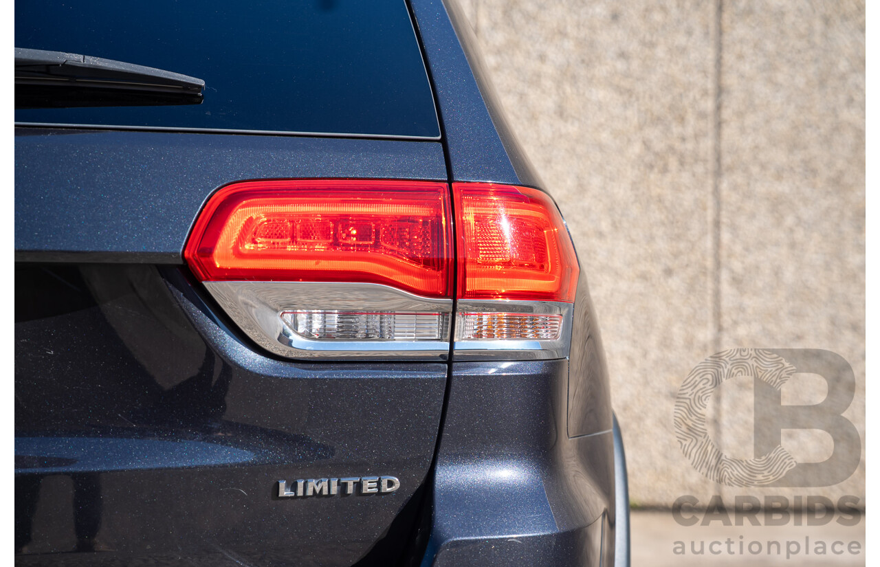 04/2016 Jeep Grand Cherokee LIMITED (4x4) WK MY15 4d Wagon Grey Turbo Diesel 3.0L