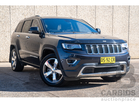 04/2016 Jeep Grand Cherokee LIMITED (4x4) WK MY15 4d Wagon Grey Turbo Diesel 3.0L