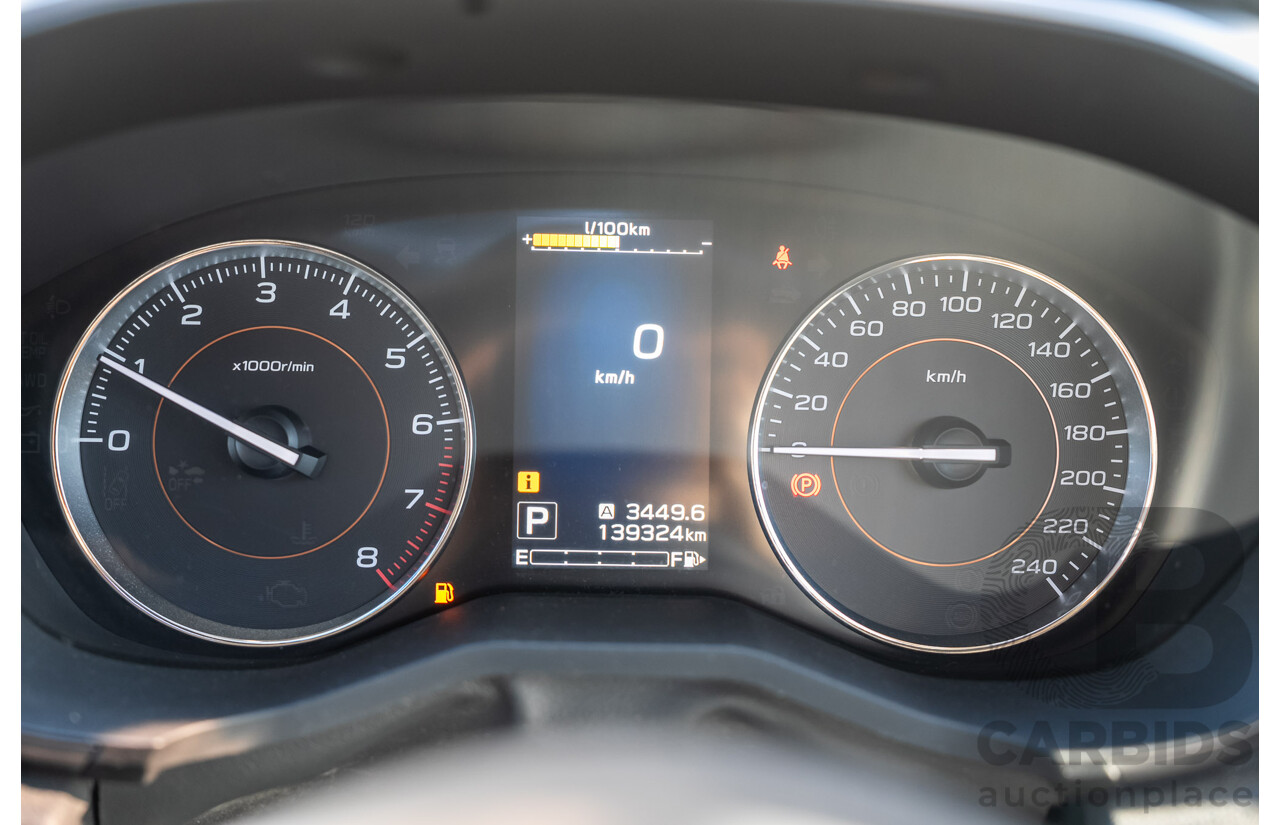 06/2017 Subaru XV 2.0i Premium (AWD) MY18 4d Wagon Silver 2.0L
