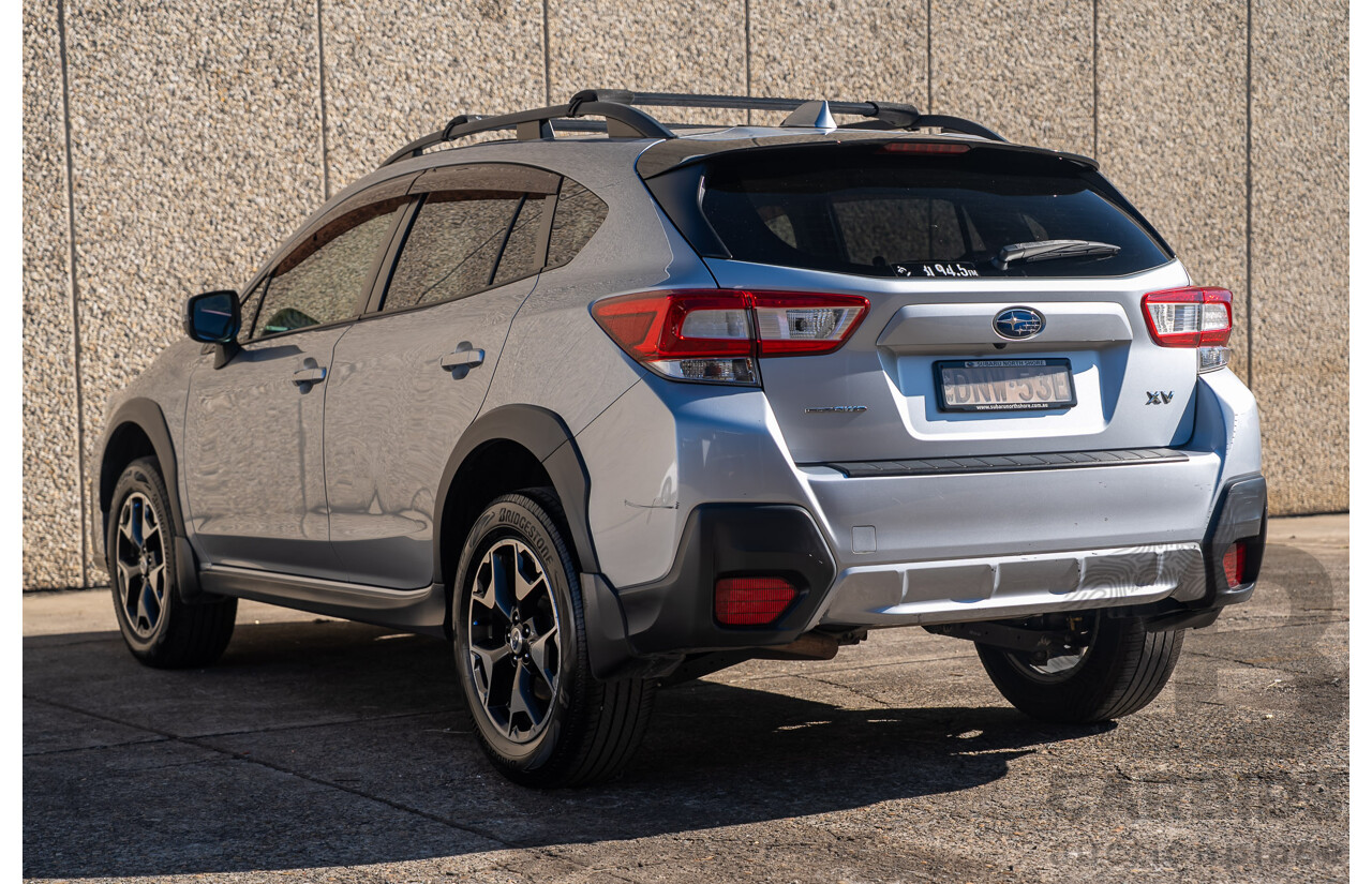06/2017 Subaru XV 2.0i Premium (AWD) MY18 4d Wagon Silver 2.0L