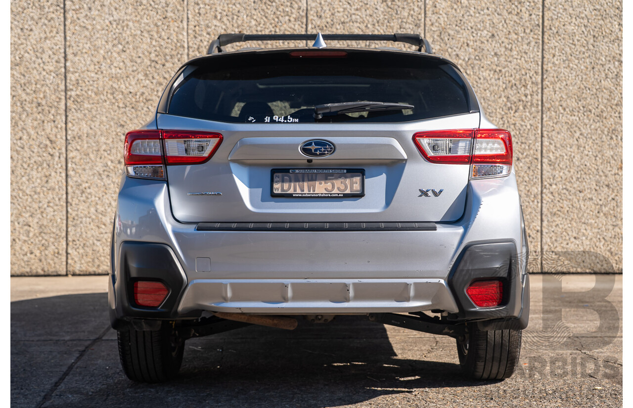 06/2017 Subaru XV 2.0i Premium (AWD) MY18 4d Wagon Silver 2.0L