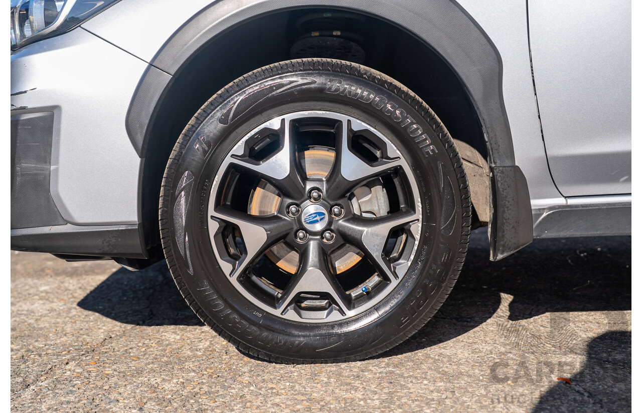 06/2017 Subaru XV 2.0i Premium (AWD) MY18 4d Wagon Silver 2.0L
