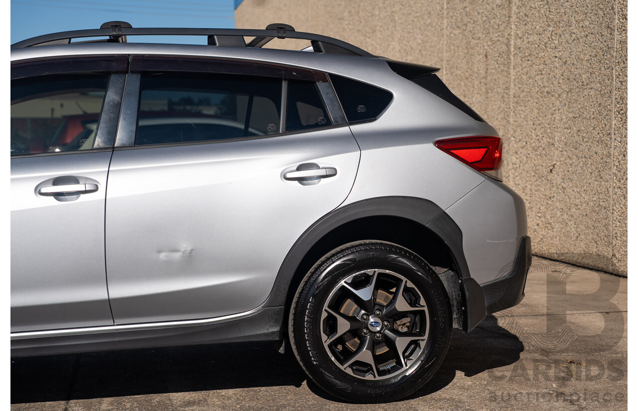 06/2017 Subaru XV 2.0i Premium (AWD) MY18 4d Wagon Silver 2.0L