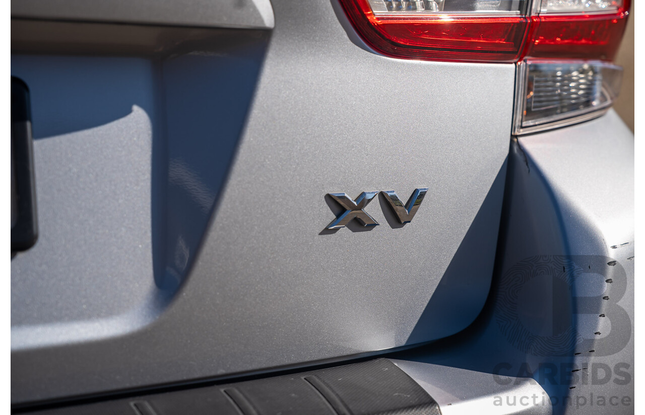 06/2017 Subaru XV 2.0i Premium (AWD) MY18 4d Wagon Silver 2.0L