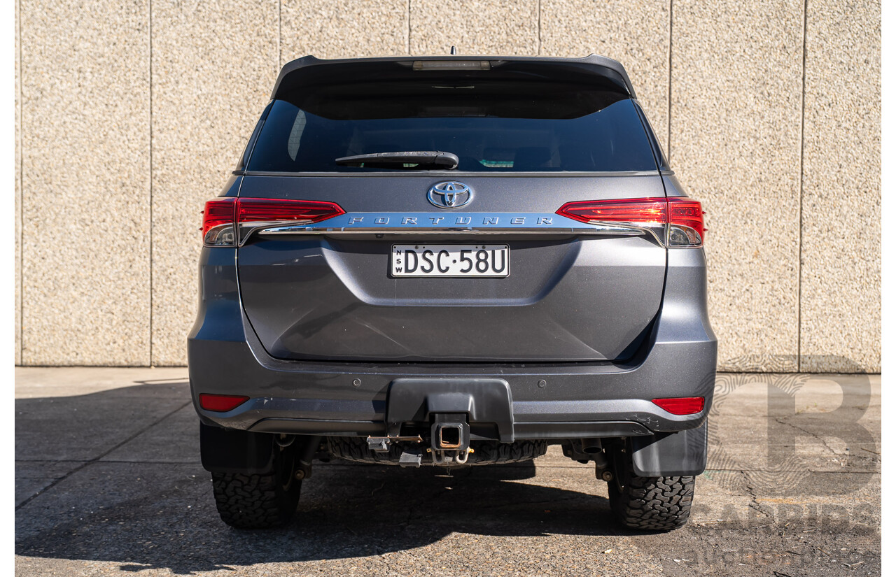 08/2017 Toyota Fortuner GXL AWD GUN156R 4D Wagon Magnetic Gray Turbo Diesel 2.8L