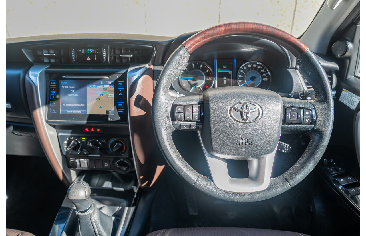 08/2017 Toyota Fortuner GXL AWD GUN156R 4D Wagon Magnetic Gray Turbo Diesel 2.8L