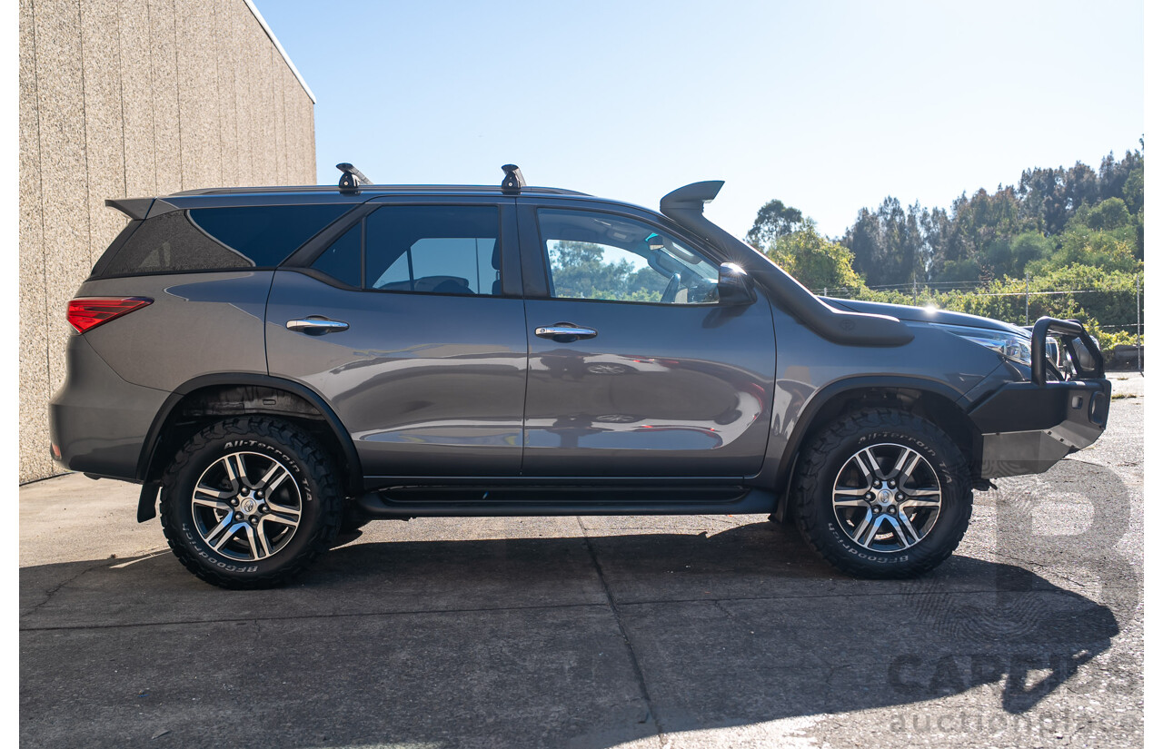 08/2017 Toyota Fortuner GXL AWD GUN156R 4D Wagon Magnetic Gray Turbo Diesel 2.8L
