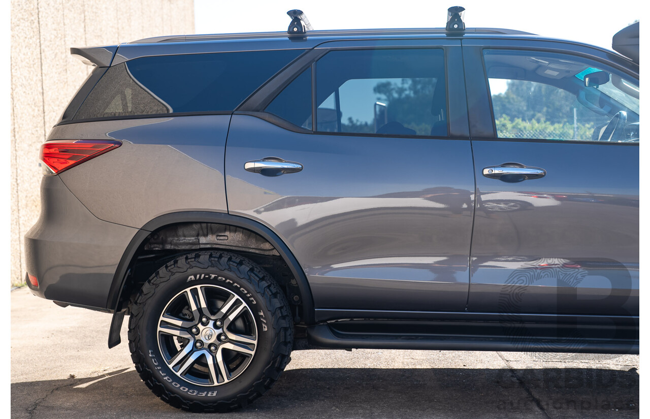 08/2017 Toyota Fortuner GXL AWD GUN156R 4D Wagon Magnetic Gray Turbo Diesel 2.8L