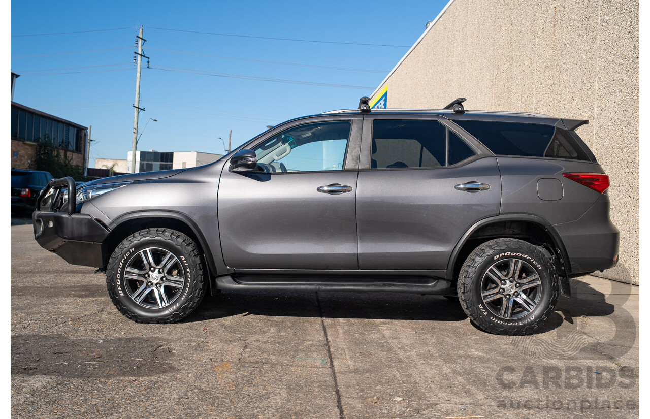 08/2017 Toyota Fortuner GXL AWD GUN156R 4D Wagon Magnetic Gray Turbo Diesel 2.8L