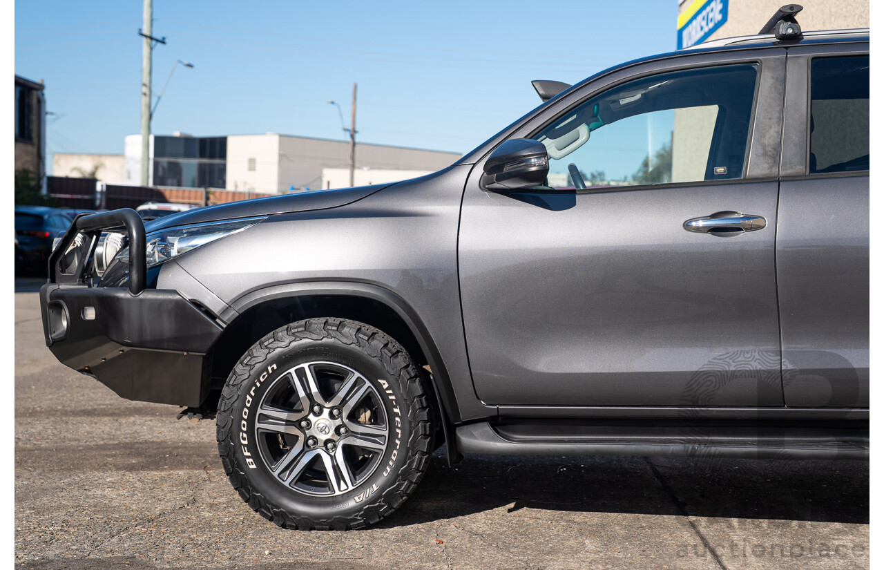 08/2017 Toyota Fortuner GXL AWD GUN156R 4D Wagon Magnetic Gray Turbo Diesel 2.8L
