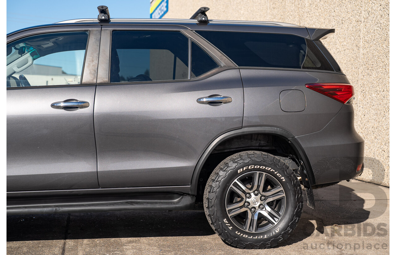 08/2017 Toyota Fortuner GXL AWD GUN156R 4D Wagon Magnetic Gray Turbo Diesel 2.8L