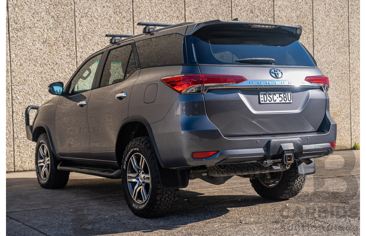 08/2017 Toyota Fortuner GXL AWD GUN156R 4D Wagon Magnetic Gray Turbo Diesel 2.8L