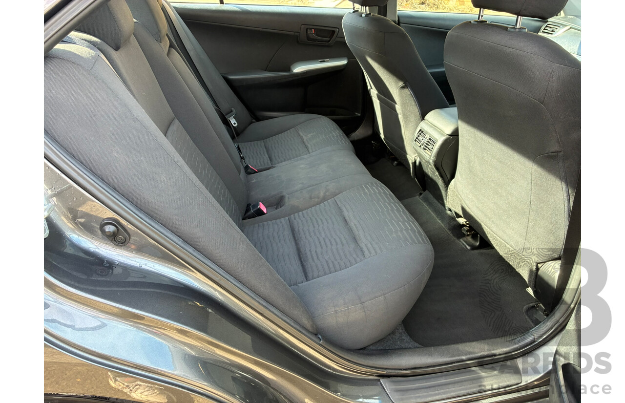 07/2015 Toyota Camry ALTISE FWD ASV50R 4D Sedan Grey 2.5L