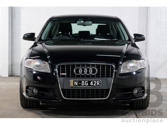 03/2008 Audi A4 2.0 TFSI Quattro Avant (AWD) B7 MY06 Upgrade 4d Sedan Black 2.0L