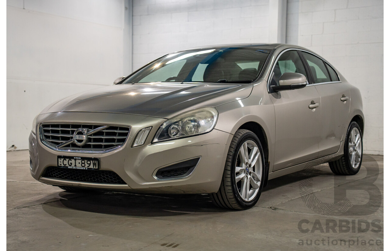 02/2012 Volvo S60 T4 MY12 4d Sedan Beige Turbo 1.6L