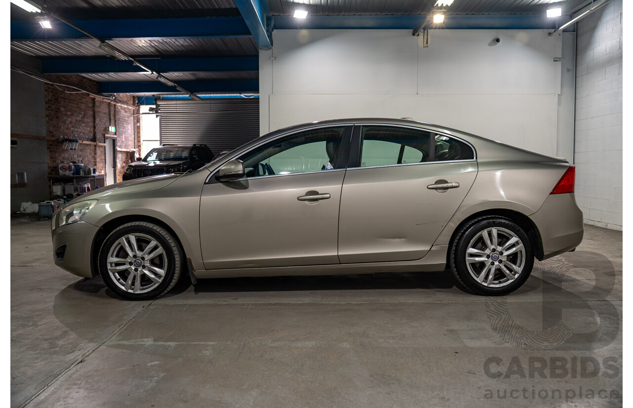 02/2012 Volvo S60 T4 MY12 4d Sedan Beige Turbo 1.6L