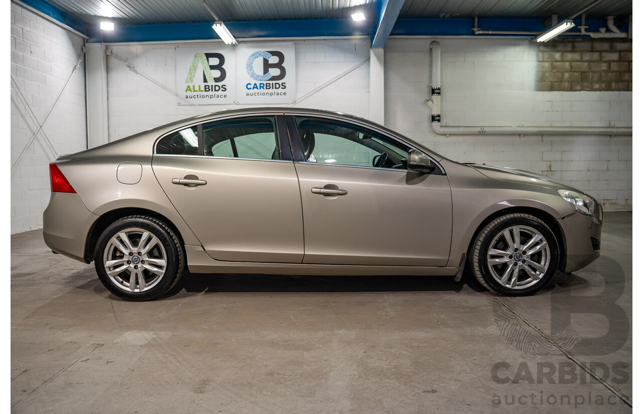 02/2012 Volvo S60 T4 MY12 4d Sedan Beige Turbo 1.6L