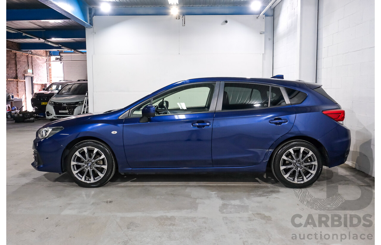 04/2021 Subaru Impreza 2.0i (AWD) MY21 5D Hatchback Lapis Blue Pearl 2.0L