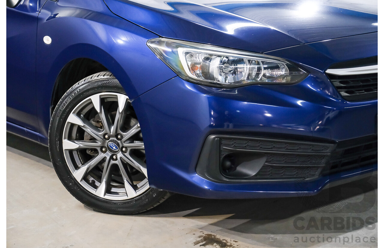 04/2021 Subaru Impreza 2.0i (AWD) MY21 5D Hatchback Lapis Blue Pearl 2.0L