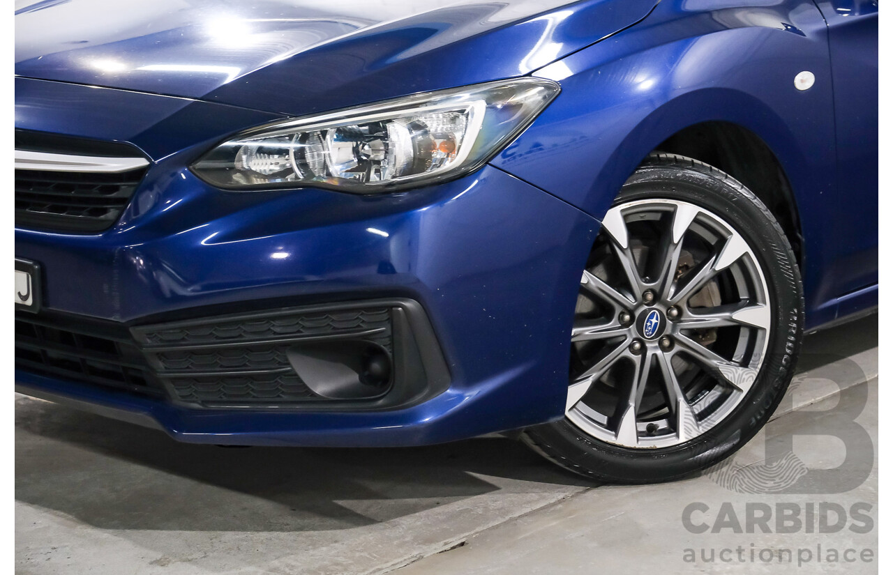 04/2021 Subaru Impreza 2.0i (AWD) MY21 5D Hatchback Lapis Blue Pearl 2.0L