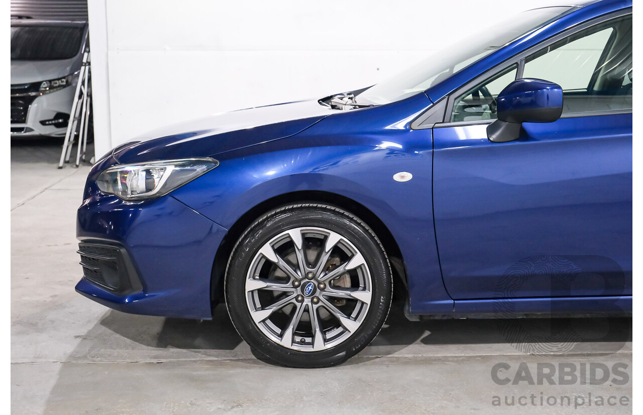 04/2021 Subaru Impreza 2.0i (AWD) MY21 5D Hatchback Lapis Blue Pearl 2.0L