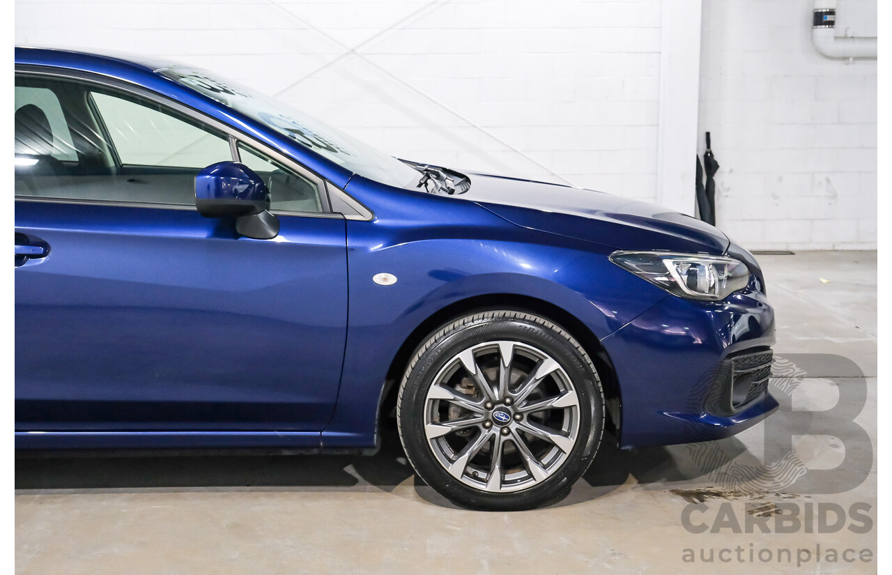04/2021 Subaru Impreza 2.0i (AWD) MY21 5D Hatchback Lapis Blue Pearl 2.0L