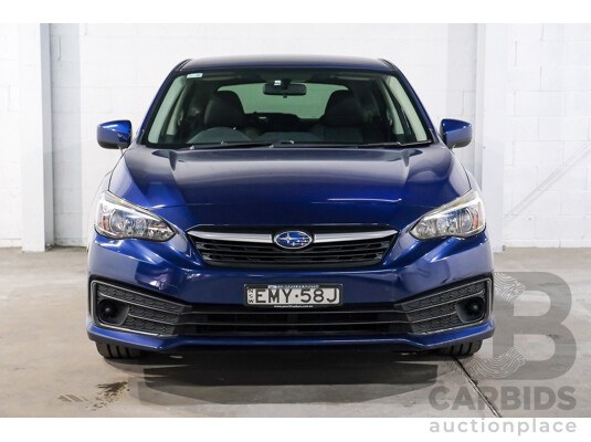 04/2021 Subaru Impreza 2.0i (AWD) MY21 5D Hatchback Lapis Blue Pearl 2.0L