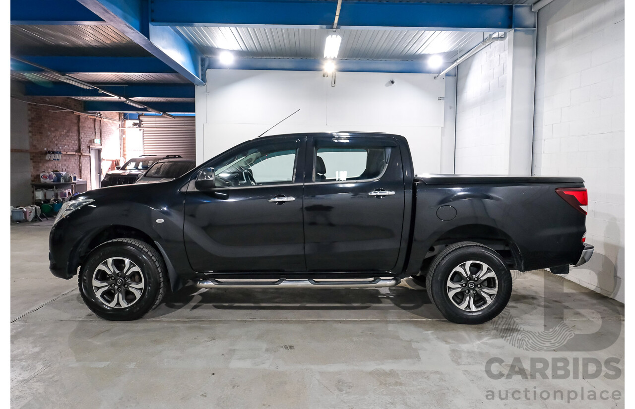10/2015 Mazda BT-50 XTR Hi-Rider (RWD) MY16 Dual Cab Utility True Black Mica Turbo Diesel 3.2L