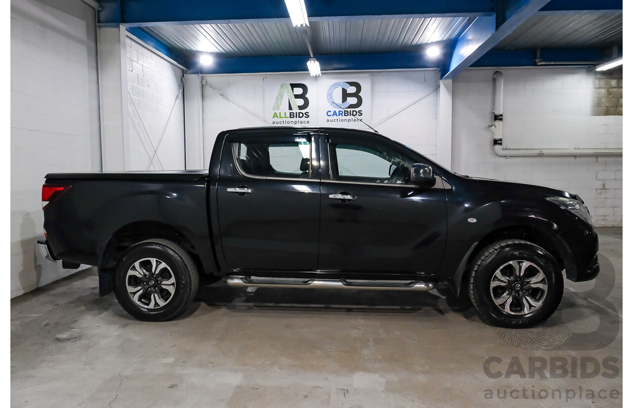 10/2015 Mazda BT-50 XTR Hi-Rider (RWD) MY16 Dual Cab Utility True Black Mica Turbo Diesel 3.2L