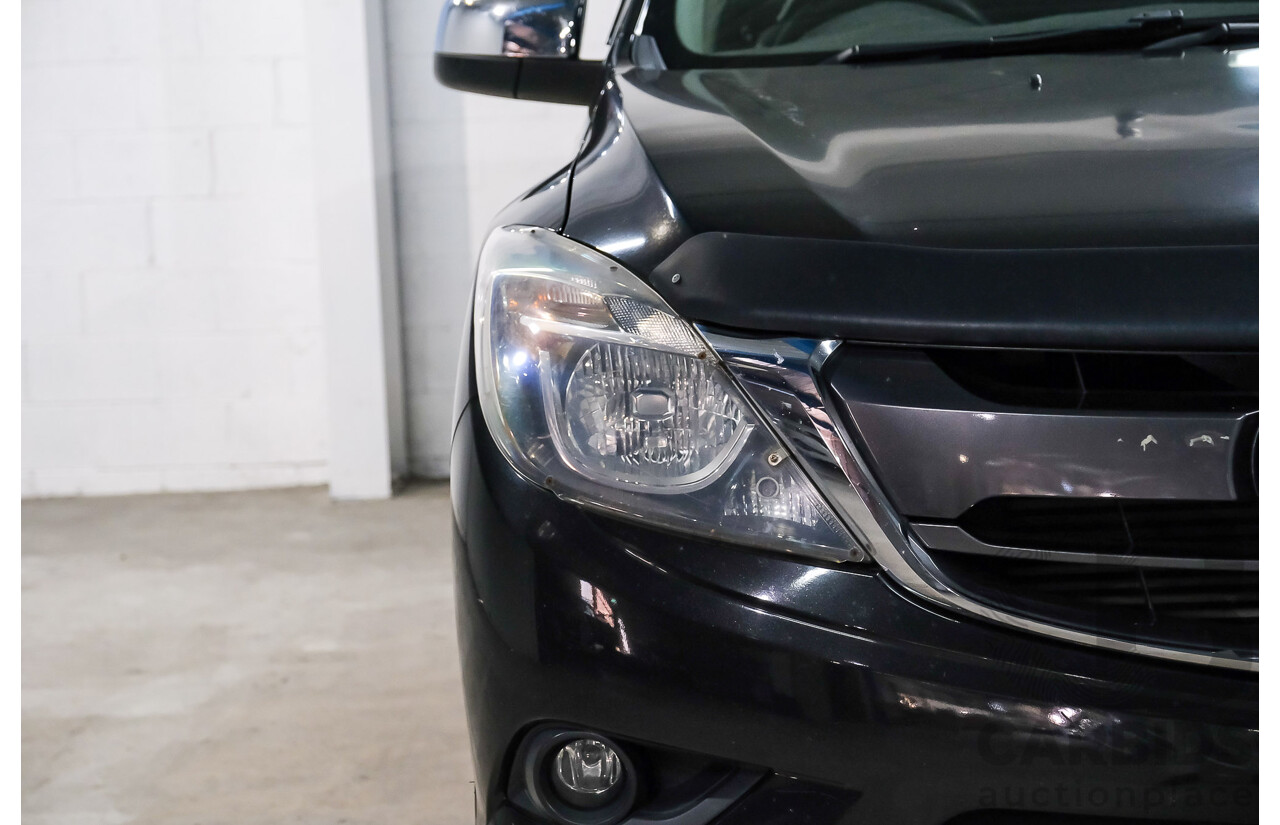 10/2015 Mazda BT-50 XTR Hi-Rider (RWD) MY16 Dual Cab Utility True Black Mica Turbo Diesel 3.2L