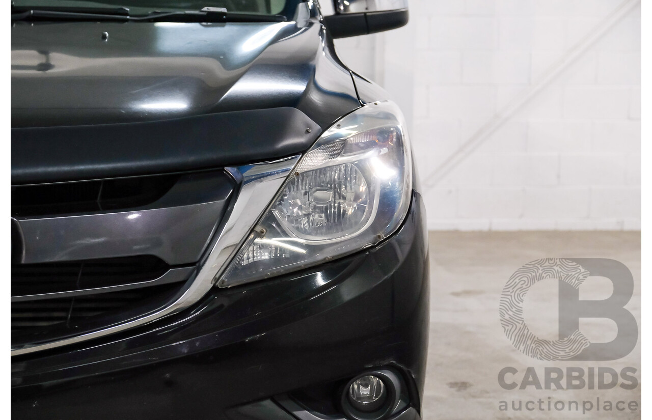 10/2015 Mazda BT-50 XTR Hi-Rider (RWD) MY16 Dual Cab Utility True Black Mica Turbo Diesel 3.2L