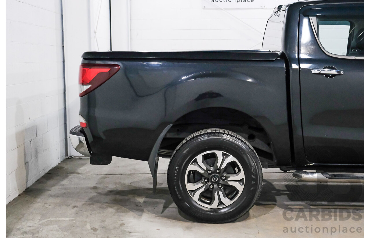 10/2015 Mazda BT-50 XTR Hi-Rider (RWD) MY16 Dual Cab Utility True Black Mica Turbo Diesel 3.2L