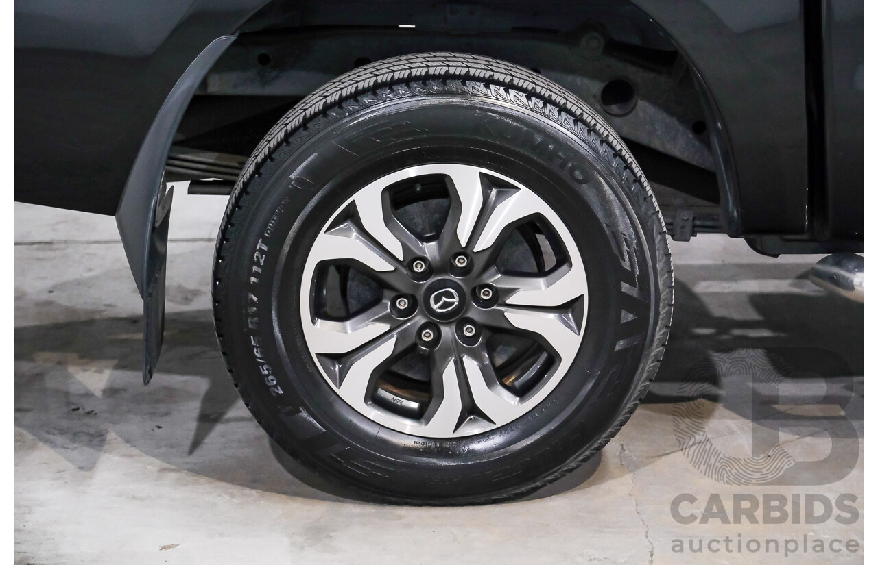 10/2015 Mazda BT-50 XTR Hi-Rider (RWD) MY16 Dual Cab Utility True Black Mica Turbo Diesel 3.2L