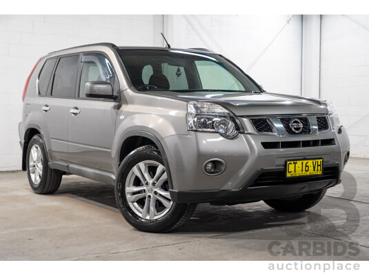02/2012 Nissan X-Trail TS (4x4) T31 SERIES 5 4D Wagon Grey Turbo Diesel 2.0L